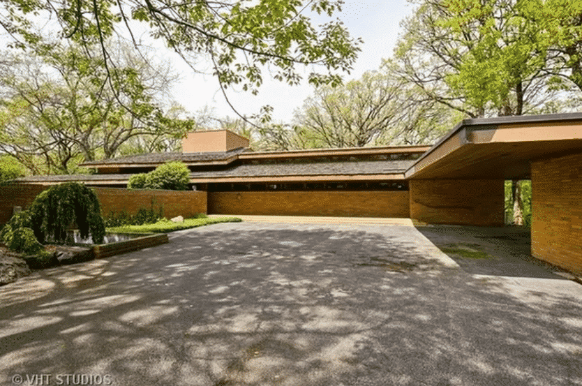 Rare Frank Lloyd Wright Home in Barrington Hills Finds Buyer