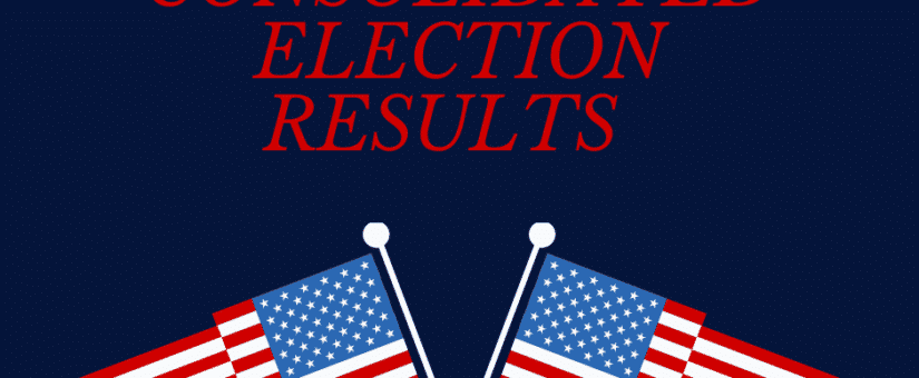 It’s Official–2021 Consolidated Election Results