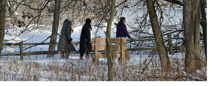 “Gorgeous” Morning Greets Hikers at Barrington Hills Nature Center