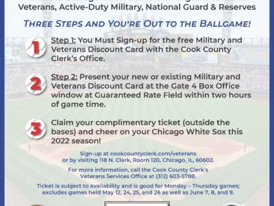 Vets White Sox Tickets flyer (3)