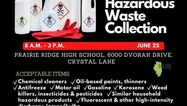 McHenry County Hazardous Waste Collection-June 25