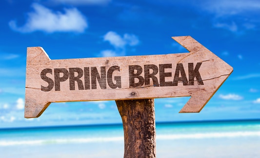 Spring Break is Around the Corner. How Prepared Are you?