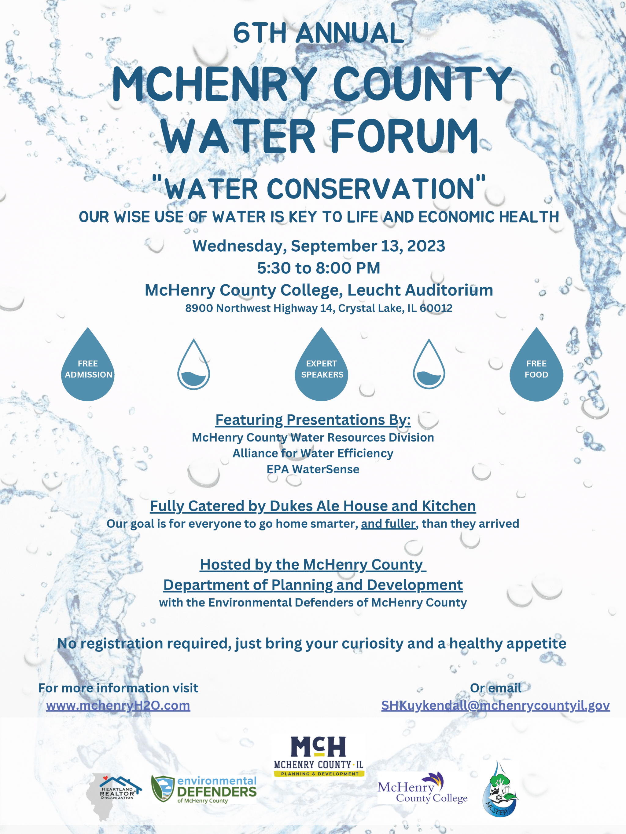 2023 Water Forum Flyer