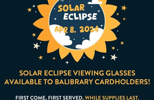 Solar Eclipse Glasses at BA Library