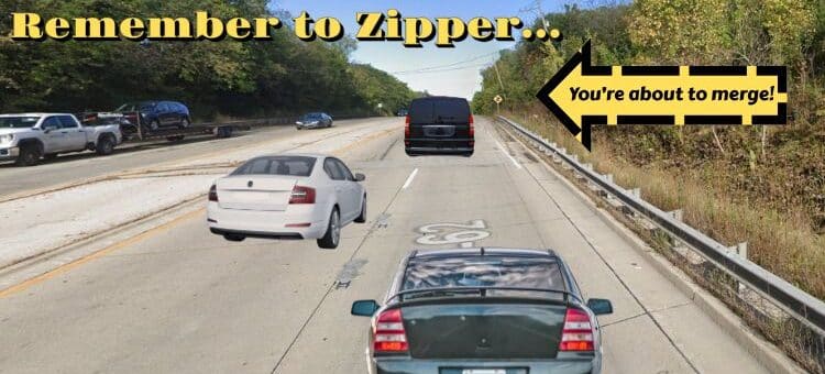 The Zipper Merge: The Best Way to Merge in Traffic