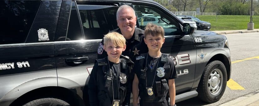 Ride to School with BHPD Raffle Winner