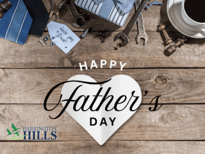 Light Brown and Blue Illustrated Elegant Happy Father’s Day Greeting Facebook Post (1)
