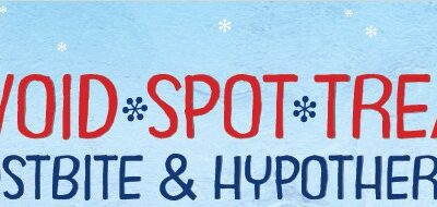 avoid spot treat frostbite and hypothermia