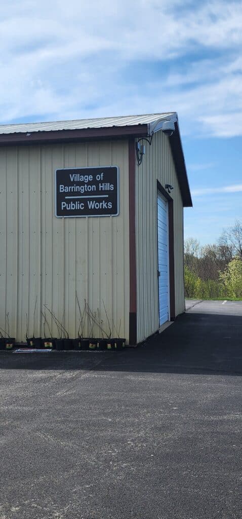 image of Barrington Hills' public works building